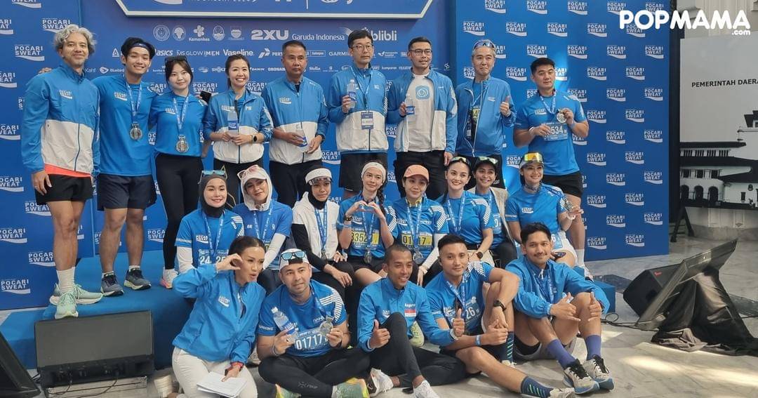 Pocari Sweat Run Indonesia 2024 Bandung, Minggu (21/7/2024) - Popmama.com/Sania Chandra